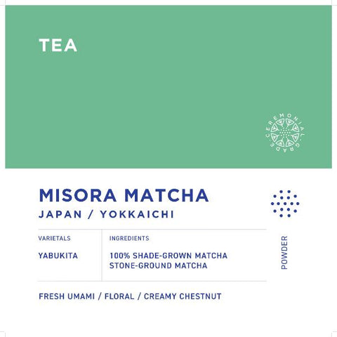 Misora Matcha - Ceremonial Grade