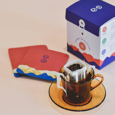 Coffee Drip Bag (Ground on Demand) - Forest Cloud
