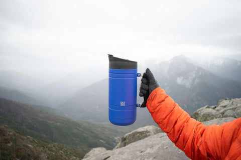 BruTrek - BaseCamp French Press - Forest Cloud