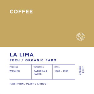 Peru La Lima from organic farm