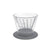 Brewista Flat V Cone Glass Dripper - Forest Cloud