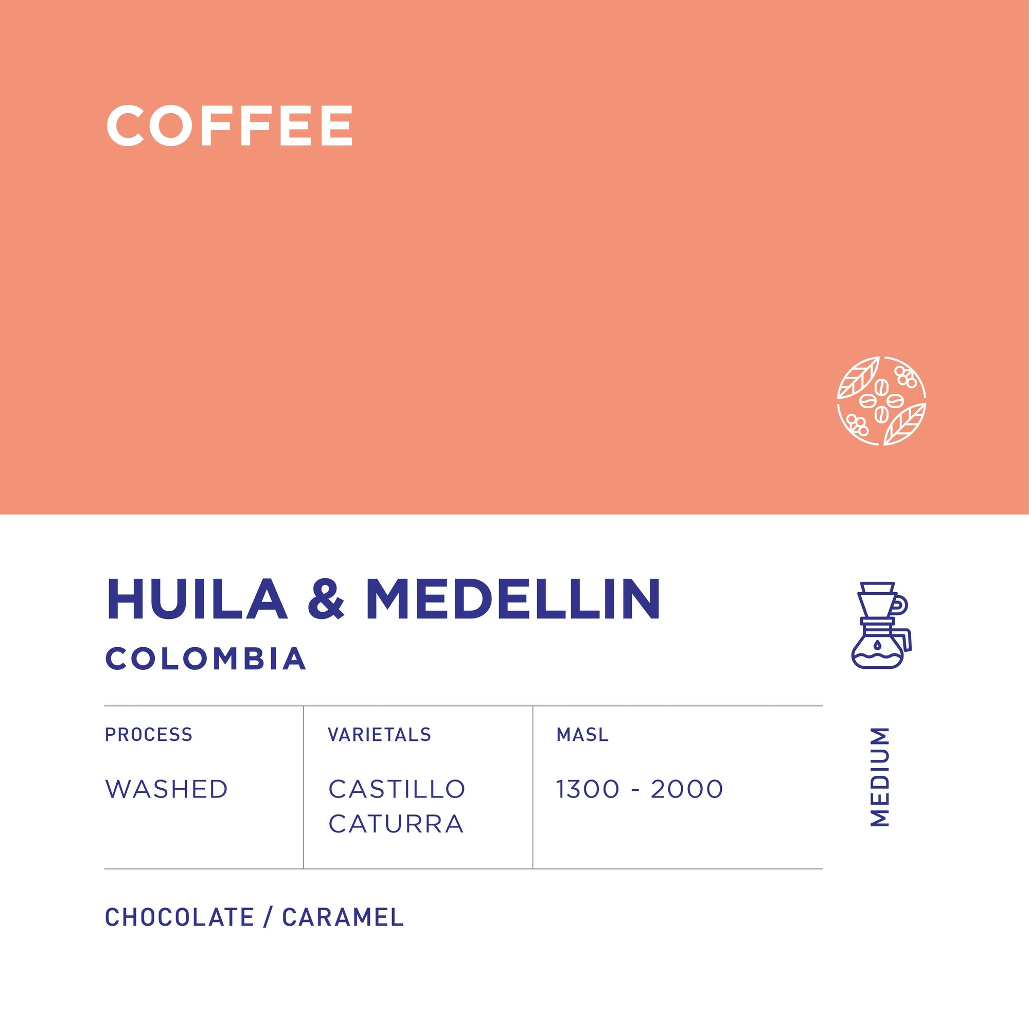 Colombia Huila & Medellin Washed - Forest Cloud
