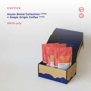 Sample pack arabica beans
