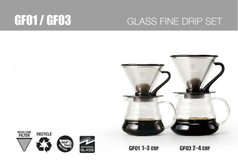 MYDRIP Glass Hand Drip GF - Forest Cloud
